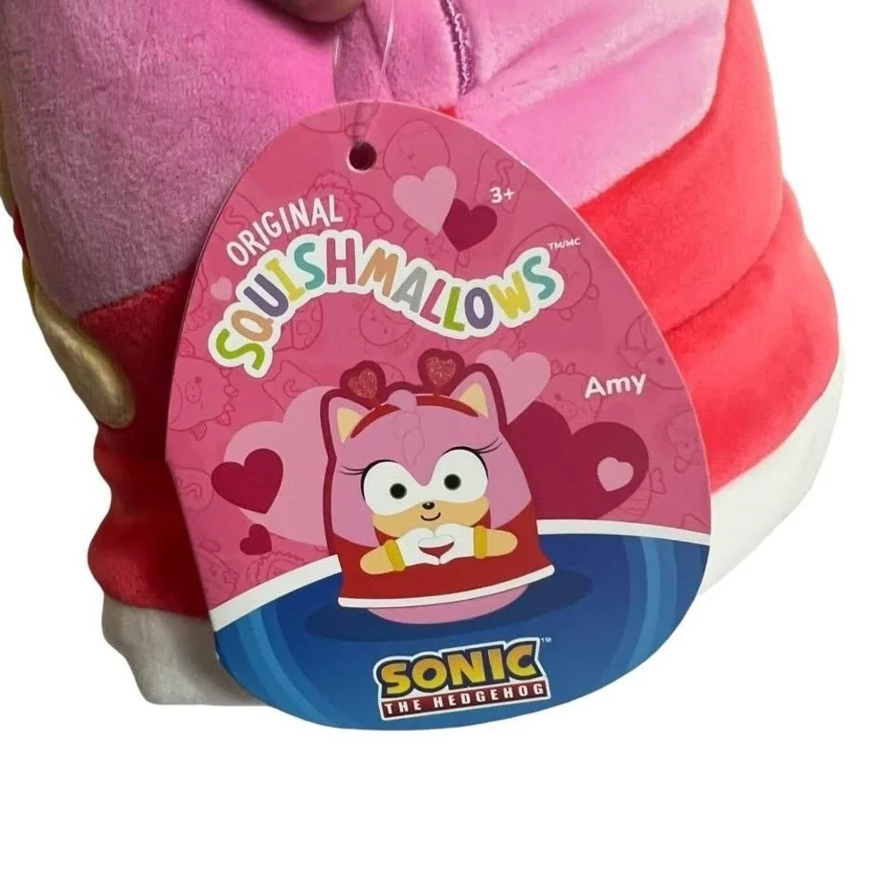 Squishmallows Sonic The Hedgehog Amy Rose Valentine's Day 8
